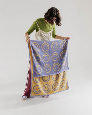 Asciugamano Baggu Bath Blu Gialle | SFEQY1079