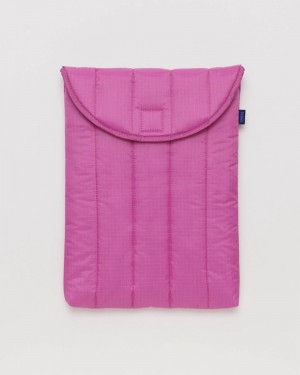 Borsa Da Case Baggu Puffy Laptop Sleeve 13"/14" Rosa | ROLVT3725