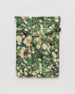 Borsa Da Case Baggu Puffy Laptop Sleeve 13"/14" Verdi | PAXVG4738