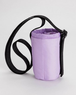 Borsa Outdoor Baggu Puffy Acqua Bottle Sling Viola | IVTCN6789