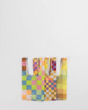 Borsa Riutilizzabile Baggu Mini Set of 3 Colorate | VBDFJ1845