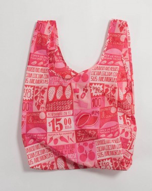 Borsa Riutilizzabile Baggu Standard Rosa | OQIMU2589