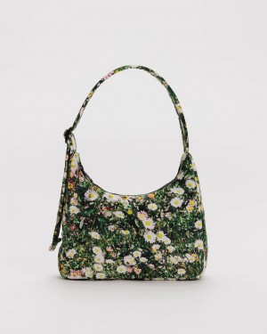 Borse A Tracolla Baggu Mini Nylon Verdi | ENGUM5186