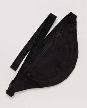Borse Crossbody Baggu Crescent Fanny Pack Nere | XGYMQ7028