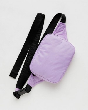 Borse Crossbody Baggu Puffy Fanny Pack Viola | VFAQG5038
