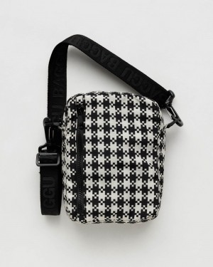 Borse Crossbody Baggu Sport Nere Bianche | XDKZV3920