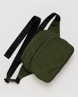 Borse Da Viaggio Baggu Fanny Pack Verde Oliva | HIAOE8263