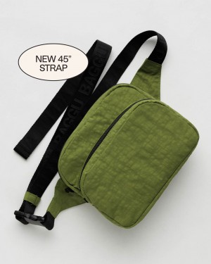 Borse Da Viaggio Baggu Fanny Pack Verde Oliva | LKBFN1653