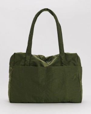 Borse Tote Baggu Cloud Carry-on Verde Oliva | GAXOH5196