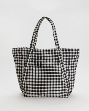 Borse Tote Baggu Cloud Nere Bianche | HWBLV0192