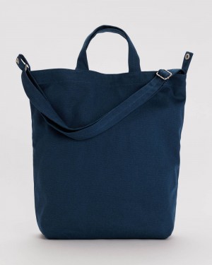 Borse Tote Baggu Duck Blu Marino | HSKXN4765