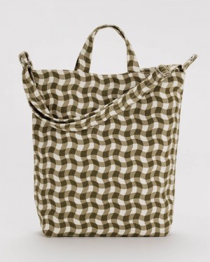 Borse Tote Baggu Duck Marroni | EPMXL7069