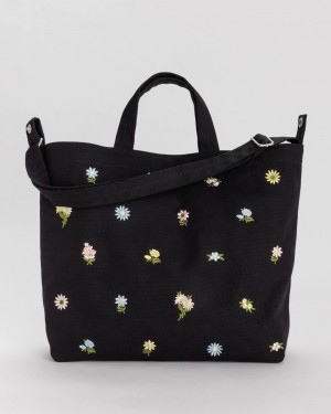 Borse Tote Baggu Horizontal Duck Nere | LYWGI3926