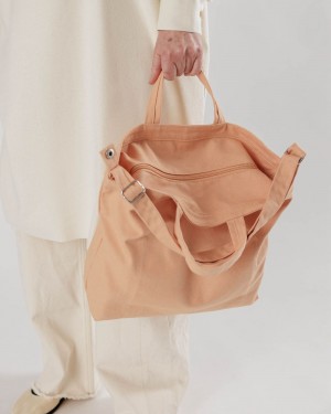 Borse Tote Baggu Horizontal Zip Duck Beige | LVKIY2198