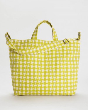 Borse Tote Baggu Horizontal Zip Duck Gialle | JPSKH8536