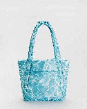 Borse Tote Baggu Puffy Mini Blu | TAIMW7910