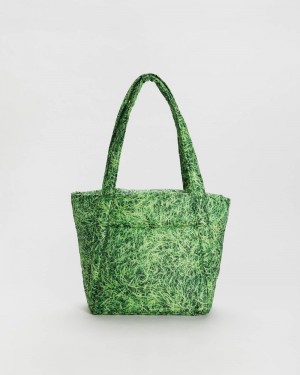 Borse Tote Baggu Puffy Mini Verdi | NGDWH6017