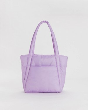 Borse Tote Baggu Puffy Mini Viola | RASJN4912