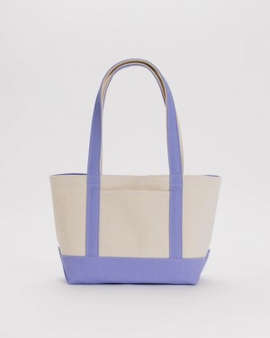 Borse Tote Baggu Small Heavyweight Tela Blu | PSVNT4879