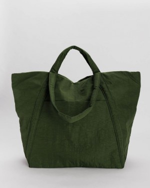 Borse Tote Baggu Travel Cloud Verde Oliva | ZXWTV3912