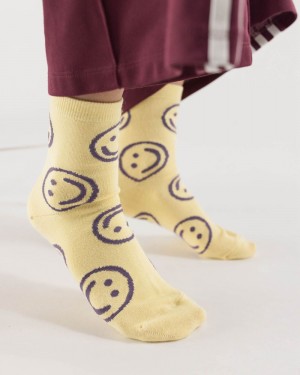 Calzini Baggu Crew Gialle | DUKGT9516