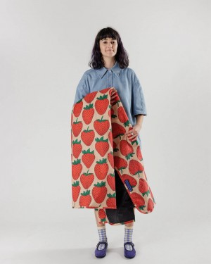 Coperta Baggu Puffy Picnic Corallo | JPNRO0276
