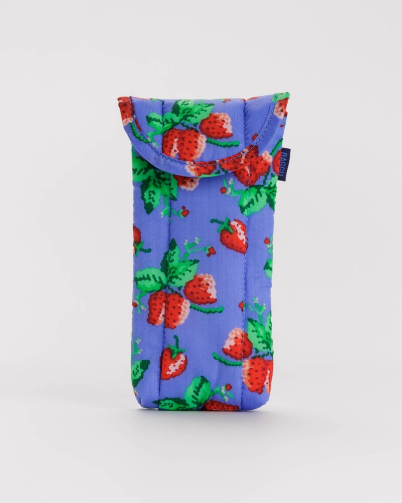 Borsa Da Case Baggu Puffy Glasses Sleeve Blu | NOLFY0826