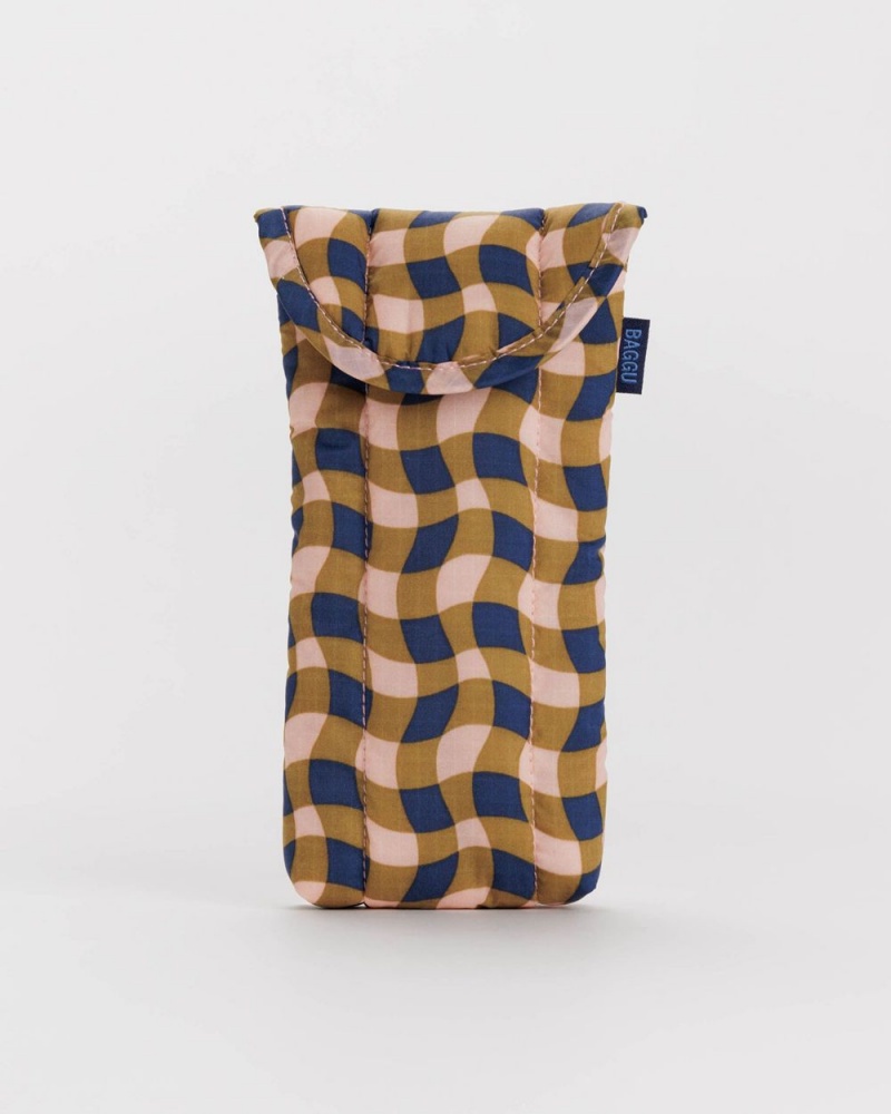 Borsa Da Case Baggu Puffy Glasses Sleeve Marroni | IJBGL8157