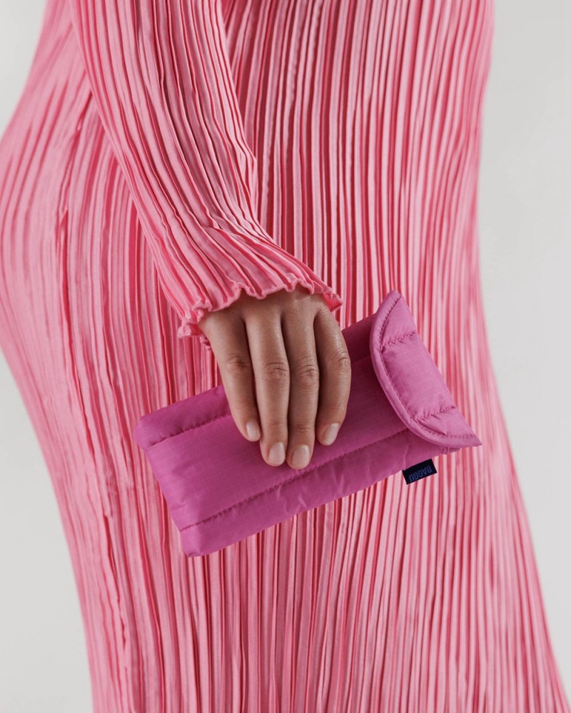 Borsa Da Case Baggu Puffy Glasses Sleeve Rosa | VPLDI4967