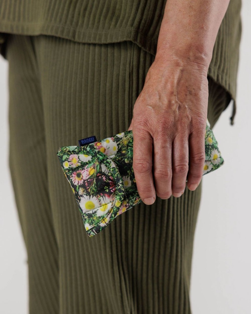 Borsa Da Case Baggu Puffy Glasses Sleeve Verdi | QWMXK2715