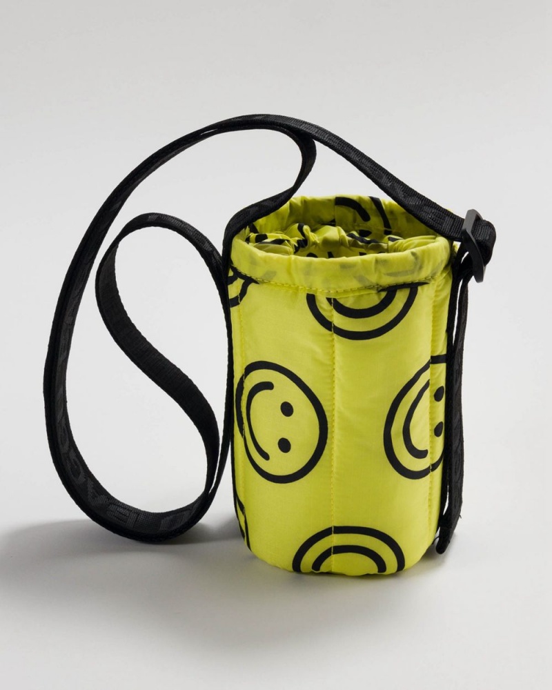 Borsa Outdoor Baggu Puffy Acqua Bottle Sling Gialle | DKVLT8927