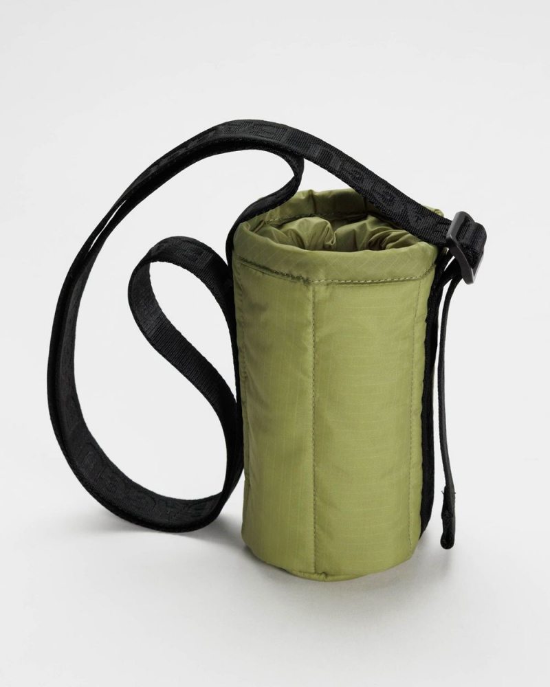 Borsa Outdoor Baggu Puffy Acqua Bottle Sling Verde Oliva | YKAWZ7894