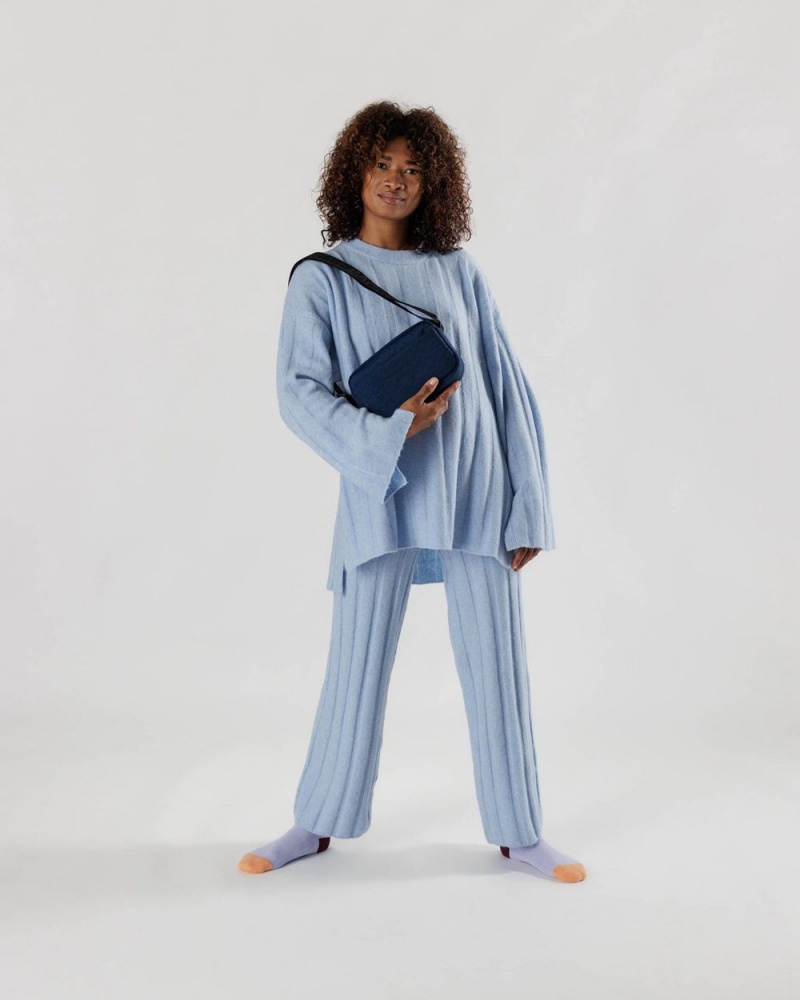 Borse Crossbody Baggu Camera Blu Marino | JRLCV9563