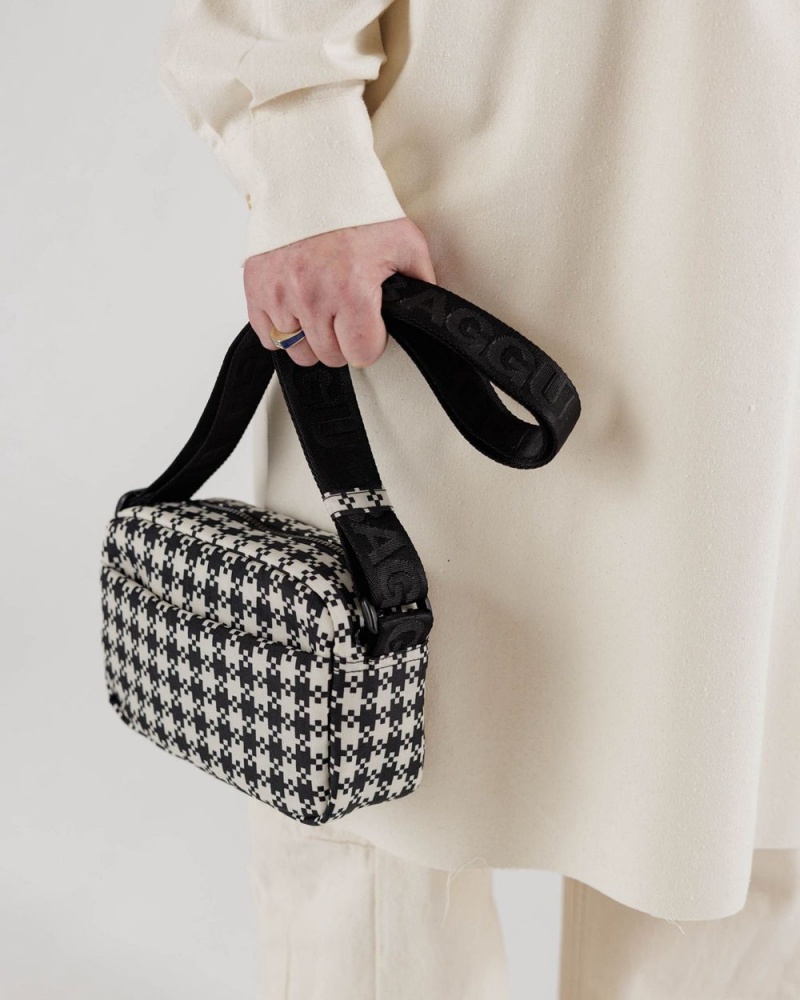 Borse Crossbody Baggu Camera Nere Bianche | AIPRJ6572