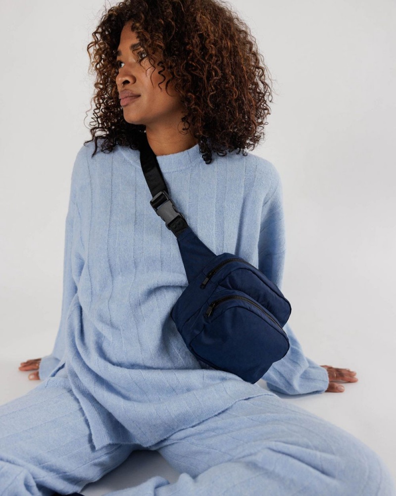 Borse Crossbody Baggu Fanny Pack Blu Marino | TOFQU3741