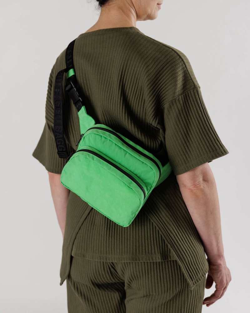 Borse Crossbody Baggu Fanny Pack Verdi | HGJFM8531