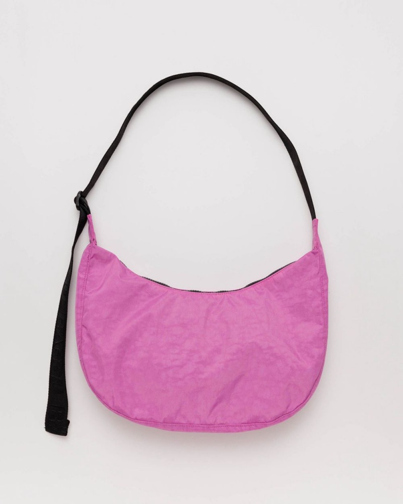 Borse Crossbody Baggu Medium Nylon Crescent Rosa | EPDNM3809