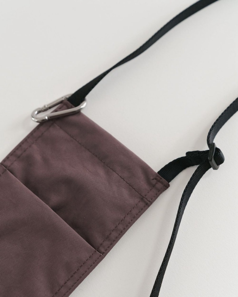 Borse Crossbody Baggu Phone Sling Marroni | BQUJC2310
