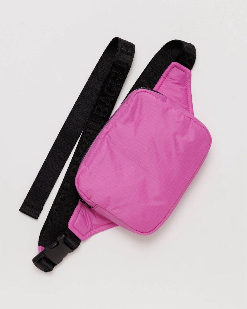 Borse Crossbody Baggu Puffy Fanny Pack Rosa | CHWBZ3019
