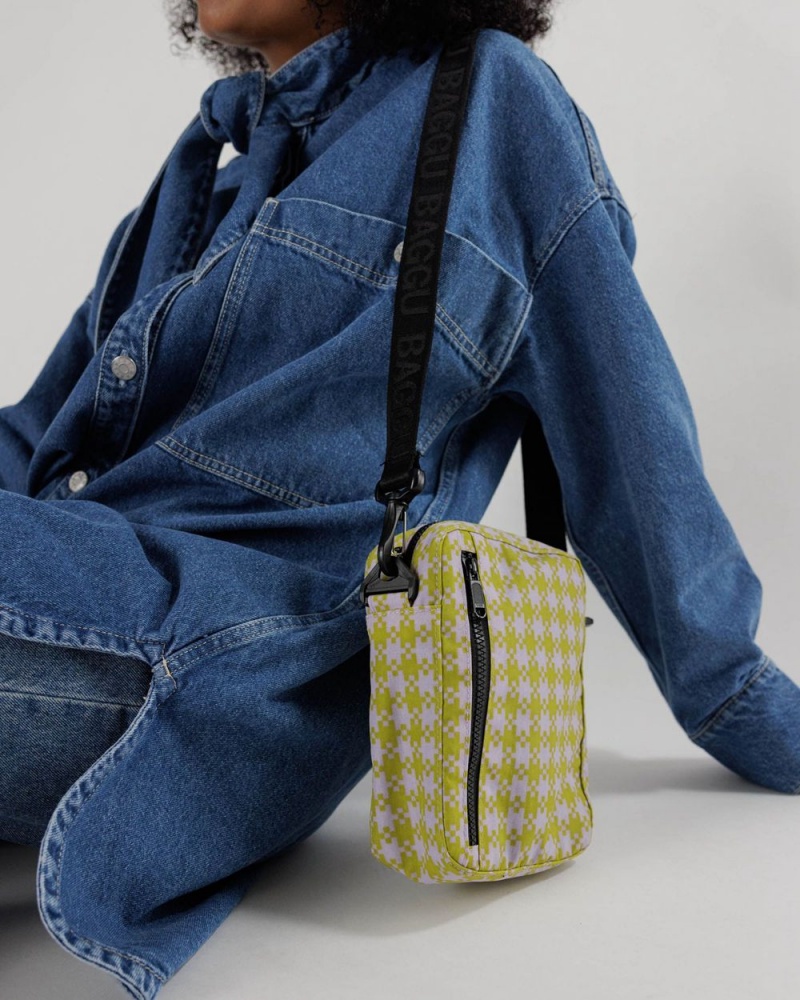 Borse Crossbody Baggu Sport Gialle | JNBFA3056