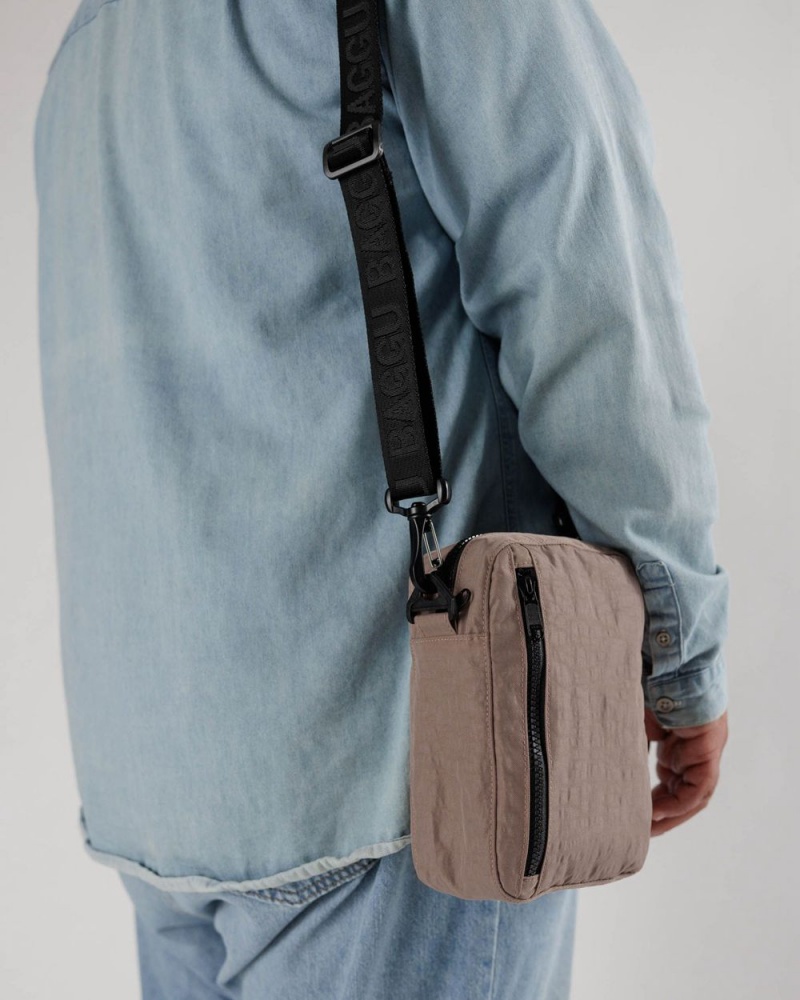 Borse Crossbody Baggu Sport Grigie | BCFEL9213
