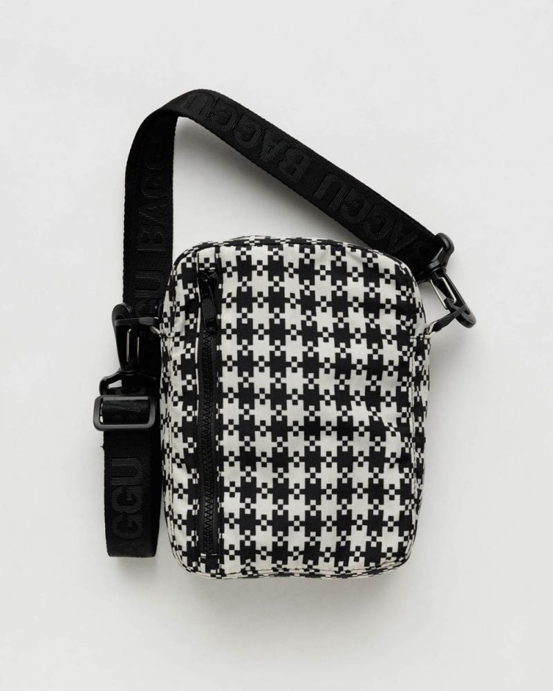 Borse Crossbody Baggu Sport Nere Bianche | XDKZV3920
