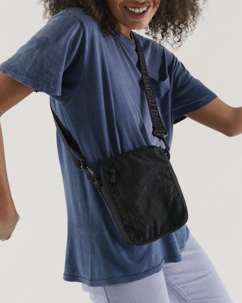 Borse Crossbody Baggu Sport Nere | JOBCI6208