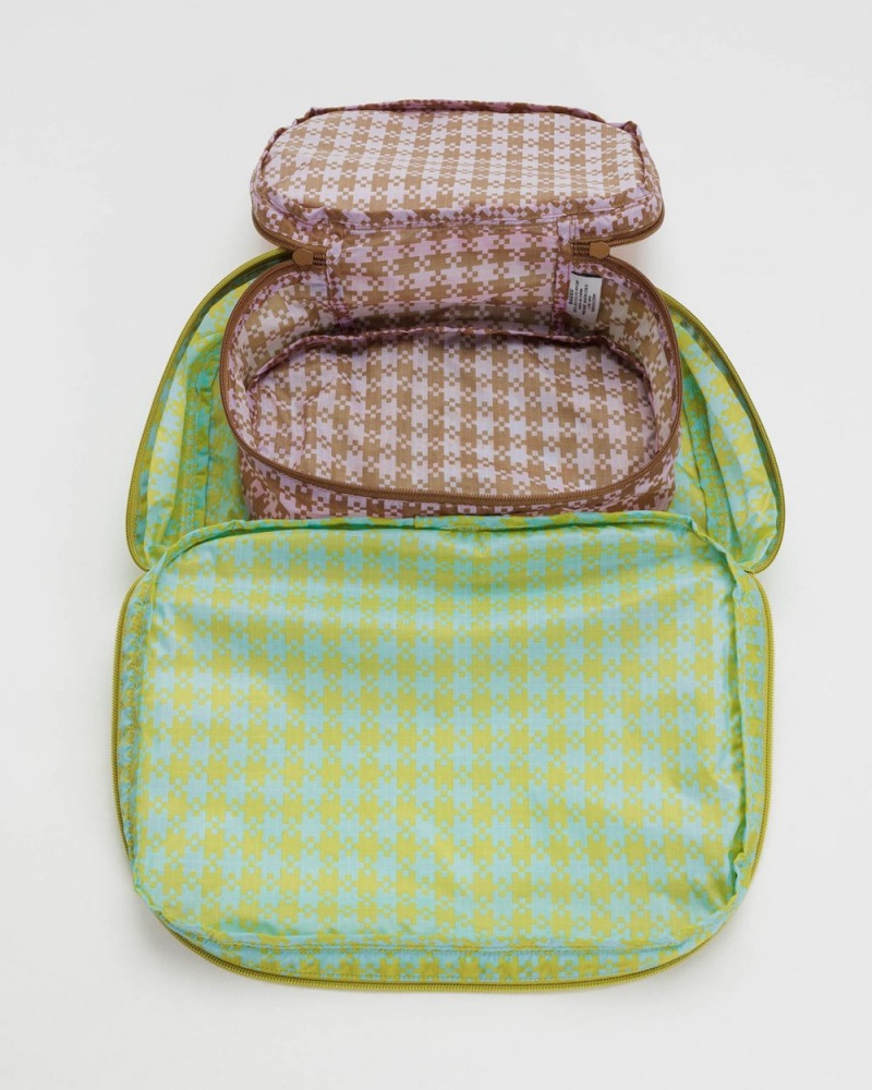 Borse Da Viaggio Baggu Packing Cube Set Verdi Marroni | DAONU5862