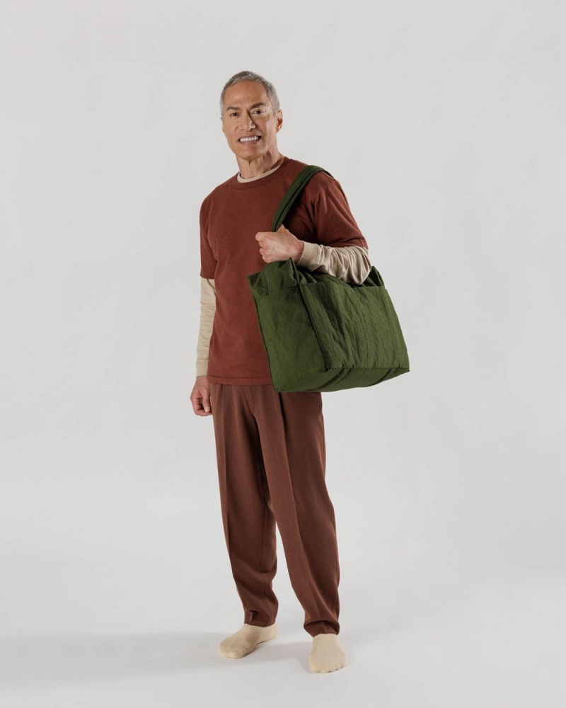 Borse Tote Baggu Cloud Carry-on Verde Oliva | GAXOH5196