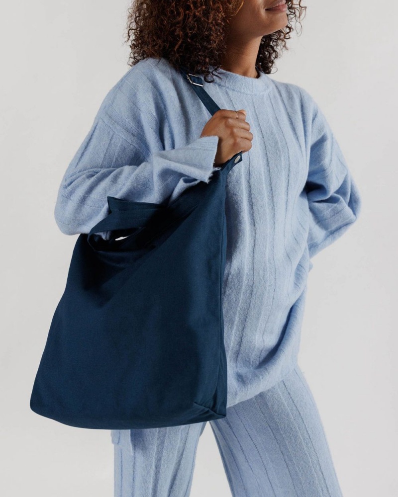 Borse Tote Baggu Duck Blu Marino | HSKXN4765