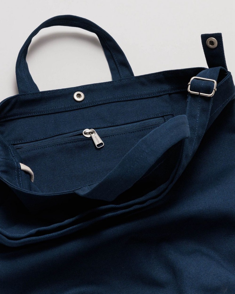 Borse Tote Baggu Duck Blu Marino | HSKXN4765