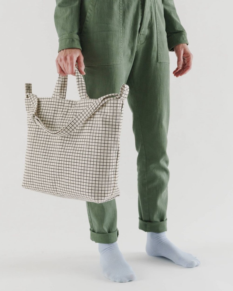Borse Tote Baggu Horizontal Duck Beige | KXVBN0526