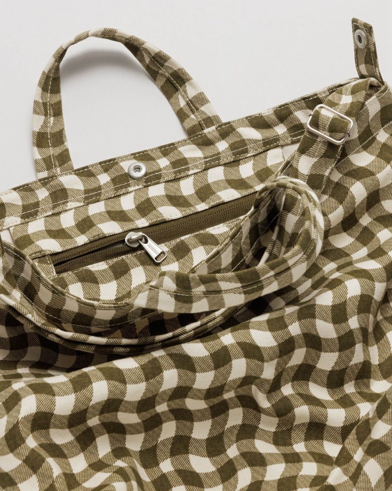 Borse Tote Baggu Horizontal Duck Marroni | PMIZS5964