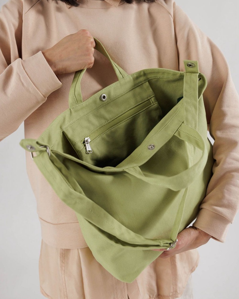 Borse Tote Baggu Horizontal Duck Verdi | ECTWX3042